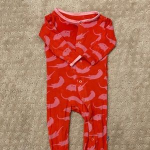 Kickee Pants Otter pajamas.